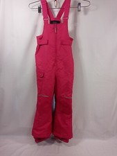 Girls XS 4-5 Pink Snow Pants Bibs Overalls Winter Swiss Tech