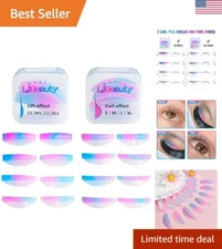 Professional Lash Lift Rods Set: 8 Pairs of Stylish Perm Pads for Home & Salon