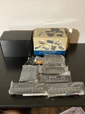 Protocol - Box of 7 Brain Teasers - Nostalgic Game Puzzles - In Wooden Box -Rare