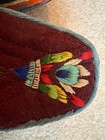 1970s Vintage Tibetan Refugee Self Help Centre Boots Embroidered Felt Sz 6-7 us — photo 7