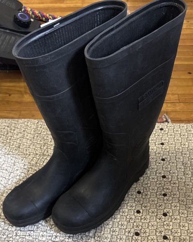 steel toe mens boots size sz 8 new