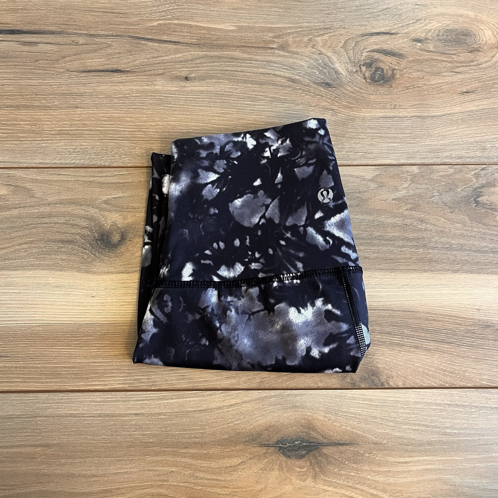 Lululemon Wunder Under Women's Size 4 Leggings in Black White Grey