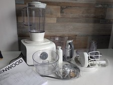 Kenwood Multipro Home FDP64 Food Processor White With Accessories 