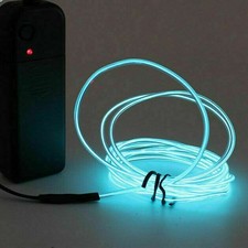 1m-5m Neon Led Light Glow El Wire String Strip Diy Rope Tube Car Party Bar Decor 1m-5m Neon Led Light Glow El Wire String Strip Diy Rope Tube Car Party Bar Decor