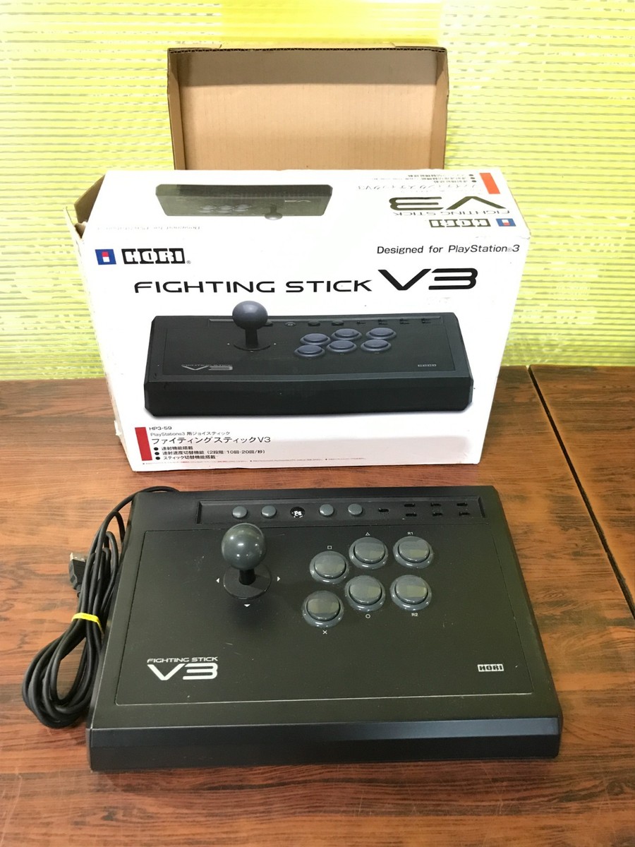 HORI HP3-59 HORI HP3-59 ファイティングスティックv3 Hori Fighting Stick V3 Joystick Controller HP3-59 PlayStation 3