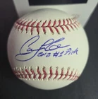 Carlos Correa 2021 Hit Parade autographed baseball #1 pick 18/200