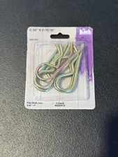 Koch Industries 4022413 Yellow Zinc Plated Wire Hair Pin Clip 5/32 x 2-15/16 in.