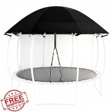 Trampoline Dome Canopy Cover 10-16FT Waterproof Heavy Duty Curved Roof