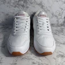 Reebok Galaxy 3 Women's Sneakers Size US 8.5 White  Pink Gum Soles EUC