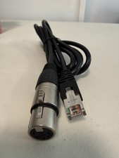 ETC W6538 RJ45 to Female 5-pin XLR Adapter Cable - 6 feet