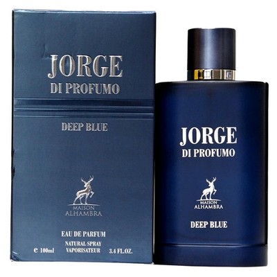 Maison Alhambra Jorge Di Profumo Deep Blue Eau De Parfum 100ml - FREE SHIPPING