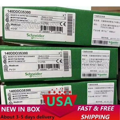 New In Box Schneider 140DDO35300 Modicon Quantum 24VDC Discrete Output Module