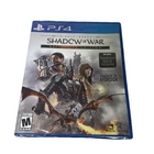 Middle-Earth Shadow of War Definitive Edition PS4 Sealed + Shadow of Mordor
