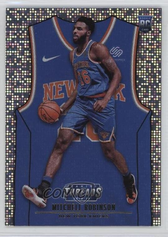2018 Panini Threads Rookies Icon Jersey Dazzle Mitchell Robinson Rookie RC 5l1