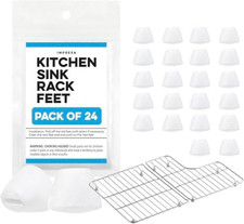 IMPRESA Kitchen Sink Rack Feet Replacement Compatible with Kohler - Pack of 24,