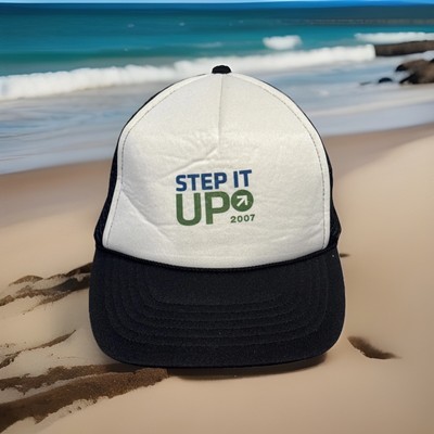 Global Warming Carbon Emissions Reduction Step It Up 2007 Campaign Baseball Cap