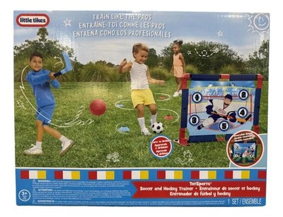 New Little Tikes Soccer, Hockey, & Lacrosse Trainer 6PC Complete Set, 1851584