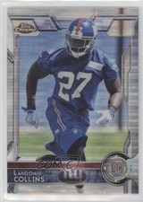 2015 Topps Chrome Rookies Pulsar Refractor Landon Collins #118 14h3