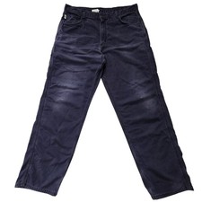 Carhartt FR Pants Mens 38x32 Navy Blue FRC Flame Resistant Workwear NFPA 2112