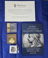 2022 Queen Victoria 125th Diamond Jubilee Gold Proof 1/8th Sovereign &COA & Book