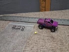 VINTAGE HOTWHEELS MIRCO MACHINE NISSAN TRUCK 4X4 LIGHT UPS PURPLE SEE PIC'S