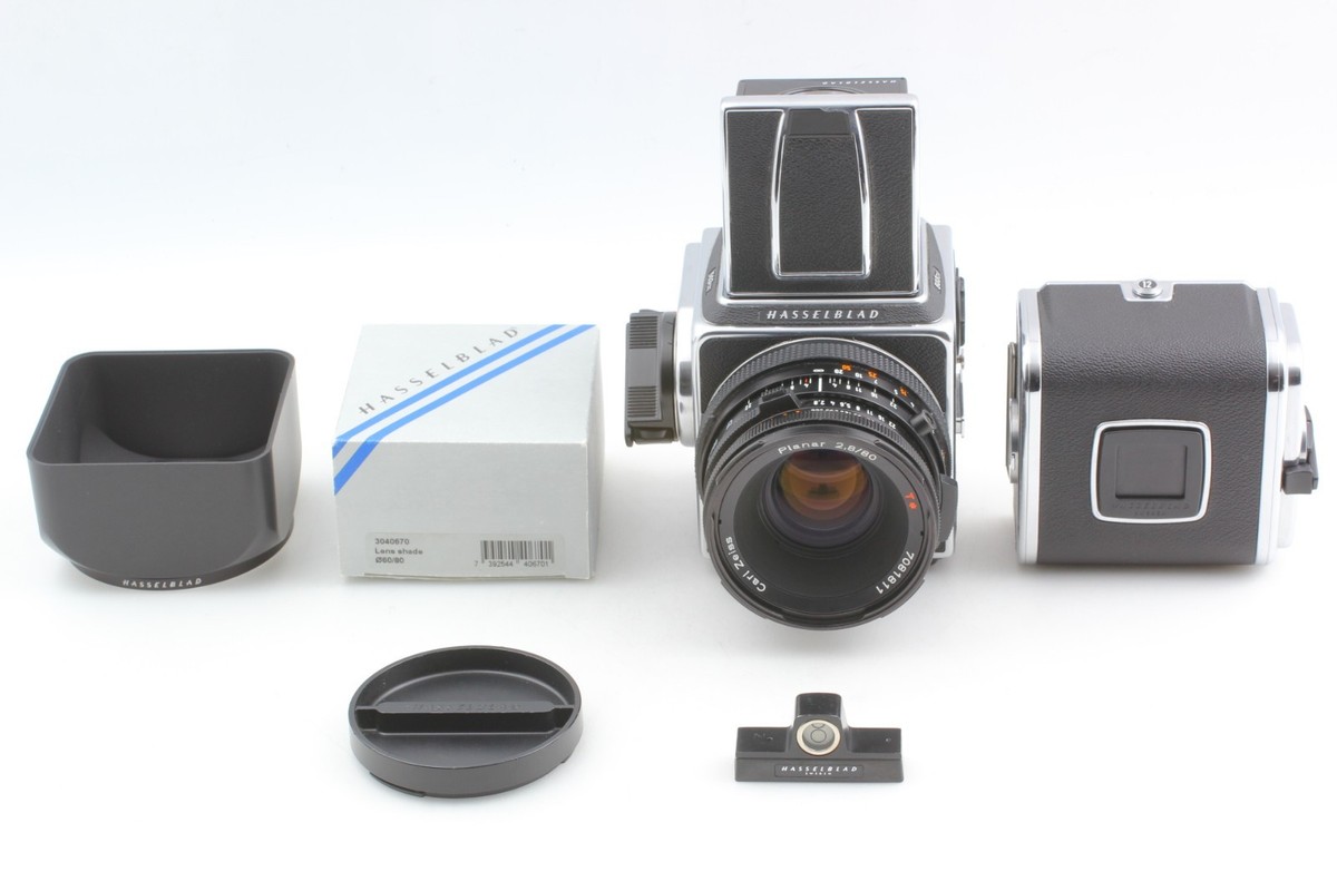 ⏯️[MINT / Hood] Hasselblad 503CXi Camera Body CF 80mm F2.8 Lens