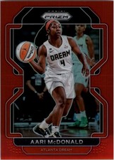 2022 Panini Prizm WNBA Prizms Red #19 Aari McDonald /199 - BSK