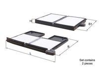 Mahle Filter, Innenraumluft La 186/S FüR Toyota