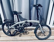 Raleigh Evo Two Folding Bike 20" Aluminium Frame, 7-Speed Rear Rack Stand