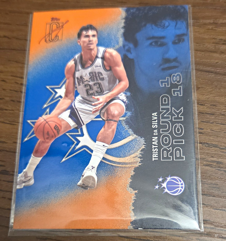 Topps Signature Class Tristan da Silva RC #43 Orlando Magic NBA 2024-25