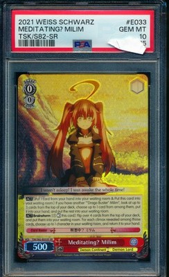 PSA 10 GEM MINT SR Milim Holo Foil Reincarnated as a Slime Weiss Schwarz TenSura