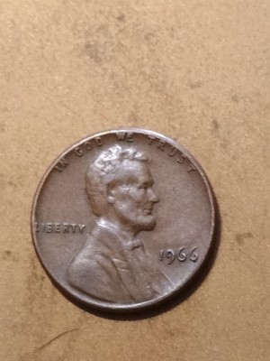 1966 Nice Looking Coin No Mint Mark L On Rim Rare Small Date
