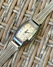vintage woman watch ZVEZDA 1956 USSR mechanical Soviet Russia watch girl