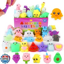 Mochi Squishy Toys, 27pcs Mini Kawaii Squishies Party Favors for