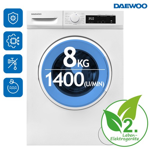 DAEWOO WM814T1WA0DE Waschmaschine AquaStop 8kg Inverter Motor RO_WM814T1WA0DE_R