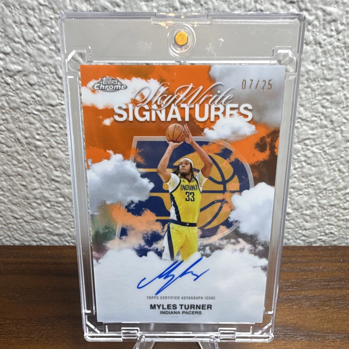 Basketball Trading Cards Myles Turner Sports Autographed for sale