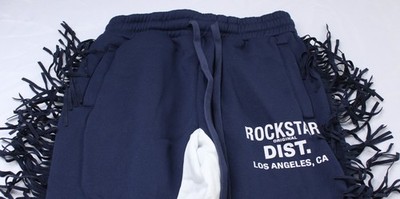Rockstar Originals Women's Kendra Fringe Stacked Track Pants TM8