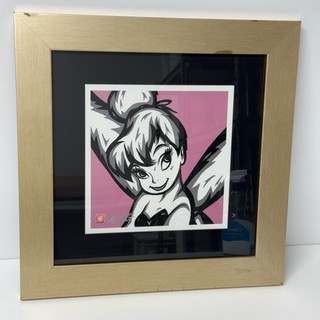 Allison Lefcort "Pink Tink" Framed Lithograph Signed Tinker Bell 51x51cm CV#612