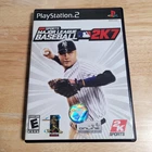 Major League Baseball 2K7 PS2 Sony PlayStation 2, 2007 CIB w Manual – Tested