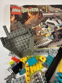 Lego 4970 Rock Raiders Chrome Crusher Lot  With Instructions And Extras!!!