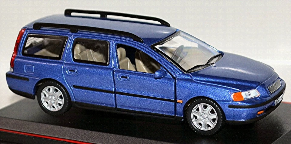 Volvo S80 Kombi 1998-2003 Azul Blue Metalizado 1:43 Schuco 39009 - Imagen 3 de 4