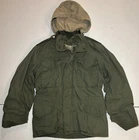VTG Vietnam OG-107 M65 Army Military Cold Weather Field Coat Jacket 70s Sateen S