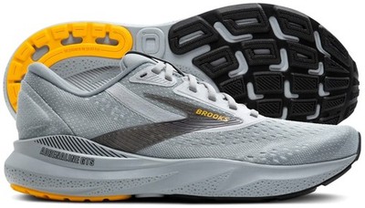 Brooks Adrenaline GTS 24 Mens Alloy/White/Gold Sizes 9 D  display picture 2
