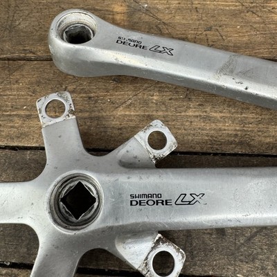 Vintage Shimano Deore LX FC-M563 Crank Arms 175mm 94 BCD Square