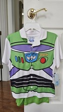 Boy's Toy Story Buzz Lightyear 2-piece Pajama Set Size 10
