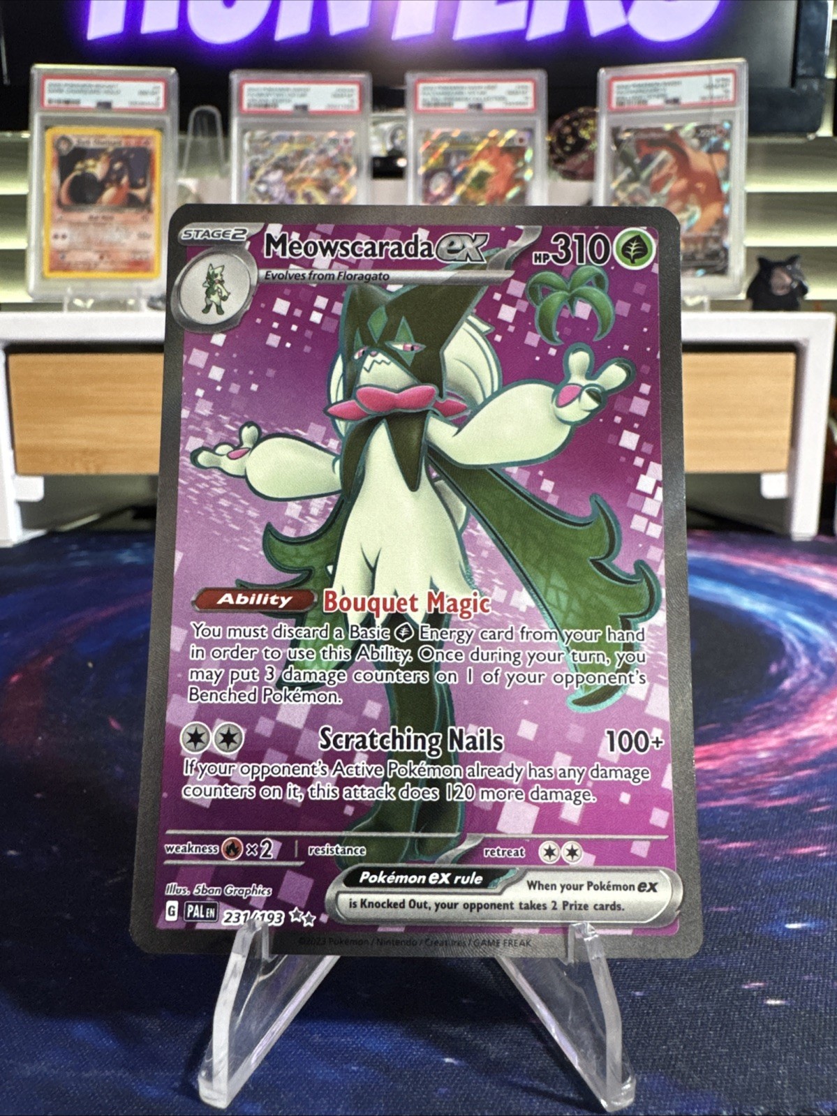 Meowscarada ex 231/193 Sv02: Paldea Evolved Holo