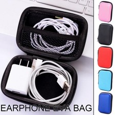 Waterproof Carrying Hard Case Box Headset Earphone Earbud Storage Pouch Bag
