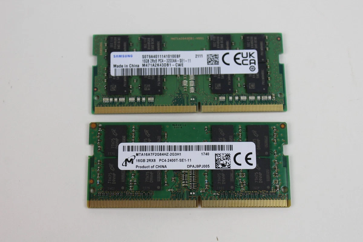 Samsung DDR4 SDRAM 16 GB Total Capacity Memory (RAM) for sale | eBay