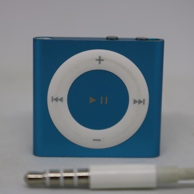 Apple iPod Shuffle - 4. Generation blau, 2 GB / MP3 Player / vom Händler