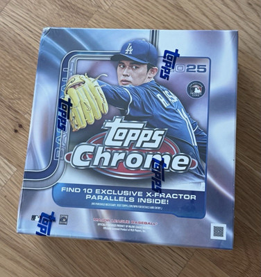 Topps Topps Chrome 2025 Baseball MLB mega box